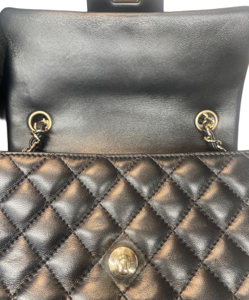 CHANEL（シャネル）CHANEL (シャネル) マトラッセ20 シングルフラップ シングルチェーンバッグ ブラックの古着・服飾アイテム