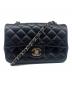 CHANEL（シャネル）の古着「マトラッセ20 シングルフラップ シングルチェーンバッグ」｜ブラック