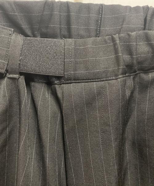 Graphpaper（グラフペーパー）Graphpaper (グラフペーパー) SELVAGE WOOL COOK PANTS ブラック サイズ:FREEの古着・服飾アイテム