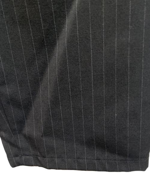 Graphpaper（グラフペーパー）Graphpaper (グラフペーパー) SELVAGE WOOL COOK PANTS ブラック サイズ:FREEの古着・服飾アイテム