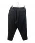 Graphpaper (グラフペーパー) SELVAGE WOOL COOK PANTS ブラック サイズ:FREE：11000円