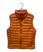 Patagoniaパタゴニア）の古着「ダウンセーターベスト」｜オレンジ