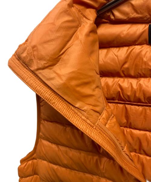 Patagonia（パタゴニア）Patagonia (パタゴニア) ダウンセーターベスト オレンジ サイズ:Lの古着・服飾アイテム