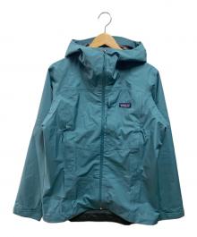 Patagonia（パタゴニア）の古着「ボルダー・フォーク・レイン・ジャケット」｜ブルー