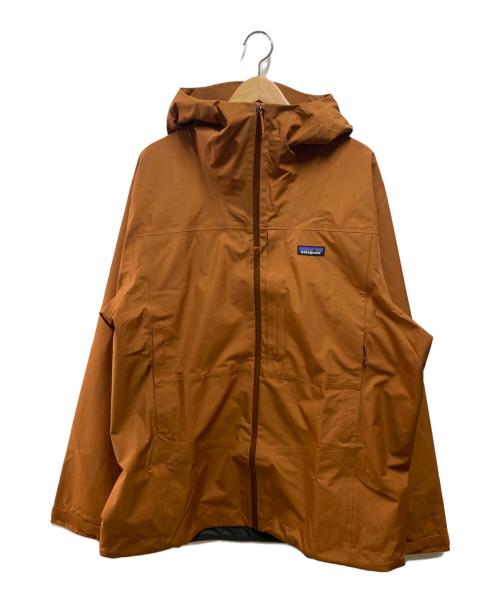 Patagonia（パタゴニア）Patagonia (パタゴニア) ボルダー・フォーク・レイン・ジャケット オレンジ サイズ:XLの古着・服飾アイテム