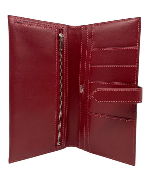 HERMES（エルメス）HERMES (エルメス) 長財布 レッドの古着・服飾アイテム