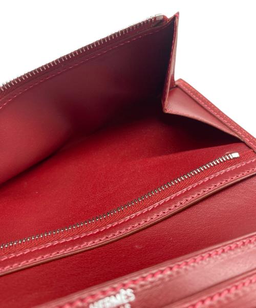 HERMES（エルメス）HERMES (エルメス) 長財布 レッドの古着・服飾アイテム