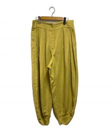 rachel comey（レイチェルコーミー）の古着「リネン混バルーンパンツ」｜イエロー