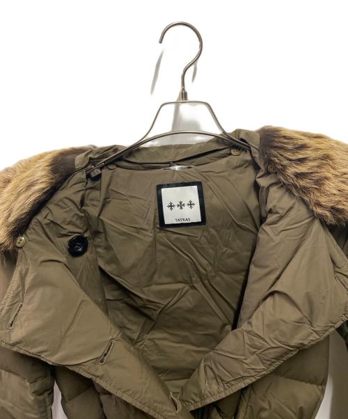 TATRAS（タトラス）TATRAS (タトラス) ファーロングダウンコート ブラウン サイズ:2の古着・服飾アイテム
