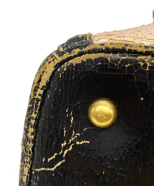 MIU MIU（ミュウミュウ）MIU MIU (ミュウミュウ) クラッシュ加工2WAYバッグ ピンク×ブラックの古着・服飾アイテム