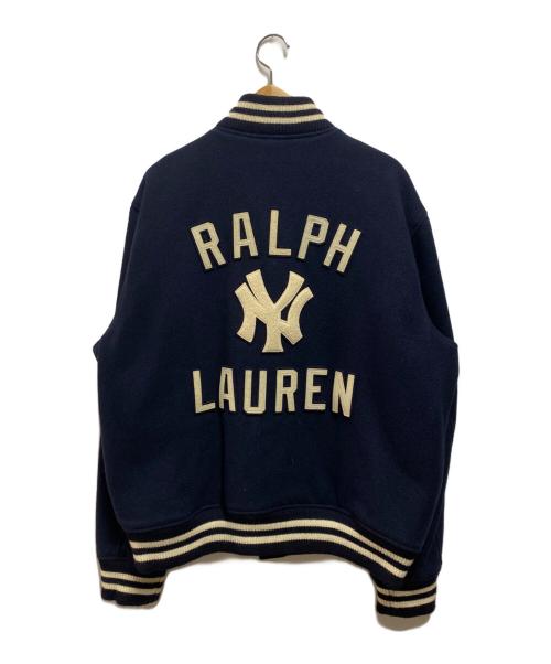 POLO RALPH LAUREN（ポロ・ラルフローレン）POLO RALPH LAUREN (ポロ・ラルフローレン) MLB (エムエルビー) ヤンキーススタジアムジャケット ネイビー サイズ:XXLの古着・服飾アイテム