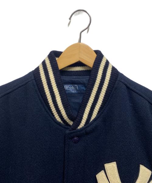 POLO RALPH LAUREN（ポロ・ラルフローレン）POLO RALPH LAUREN (ポロ・ラルフローレン) MLB (エムエルビー) ヤンキーススタジアムジャケット ネイビー サイズ:XXLの古着・服飾アイテム