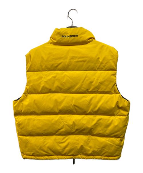 POLO SPORT（ポロスポーツ）POLO SPORT (ポロスポーツ) 90sダウンベスト イエロー サイズ:XLの古着・服飾アイテム