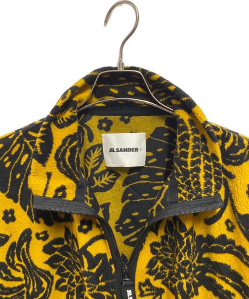 JIL SANDER+（ジルサンダープラス）JIL SANDER+ (ジルサンダープラス) フリースジャケット イエロー サイズ:Mの古着・服飾アイテム