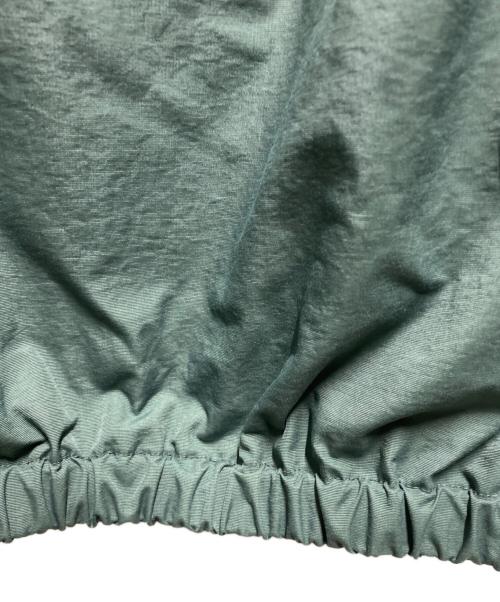 HIDE AND SEEK（ハイドアンドシーク）HIDE AND SEEK (ハイドアンドシーク) Nylon Zip Jacket グリーン サイズ:Lの古着・服飾アイテム