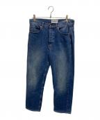 TOM WOODトムウッド）の古着「ストレートデニムパンツ」｜インディゴ