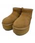 UGG（アグ）の古着「W CLASSIC ULTRA MINI PLATFORM」｜ブラウン