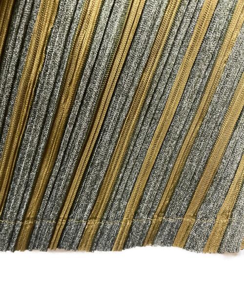 PLEATS PLEASE（プリーツプリーズ）PLEATS PLEASE (プリーツプリーズ) プリーツワンピース ブラウン サイズ:3の古着・服飾アイテム