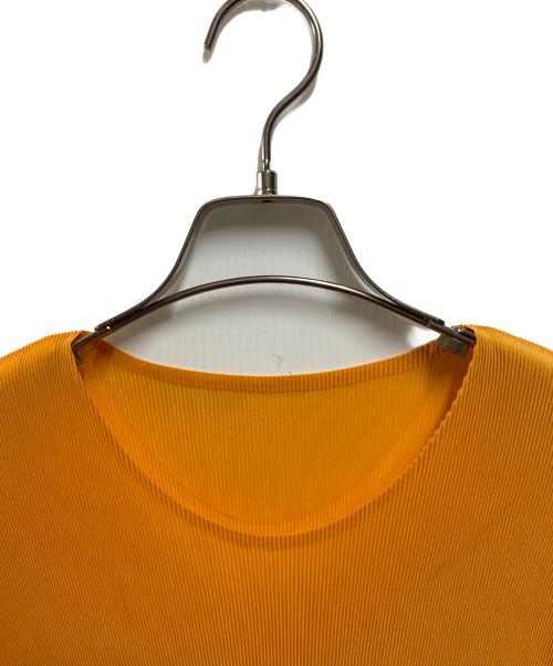 PLEATS PLEASE（プリーツプリーズ）PLEATS PLEASE (プリーツプリーズ) プリーツカットソー オレンジ サイズ:3の古着・服飾アイテム