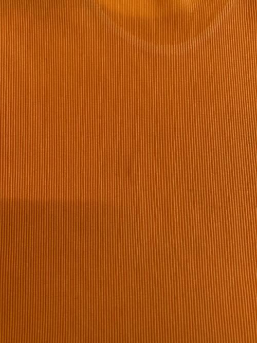 PLEATS PLEASE（プリーツプリーズ）PLEATS PLEASE (プリーツプリーズ) プリーツカットソー オレンジ サイズ:3の古着・服飾アイテム