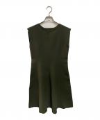 me ISSEY MIYAKEミーイッセイ ミヤケ）の古着「ワンピース」｜オリーブ
