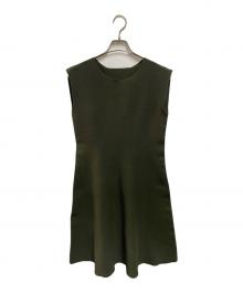 me ISSEY MIYAKE（ミーイッセイ ミヤケ）の古着「ワンピース」｜オリーブ