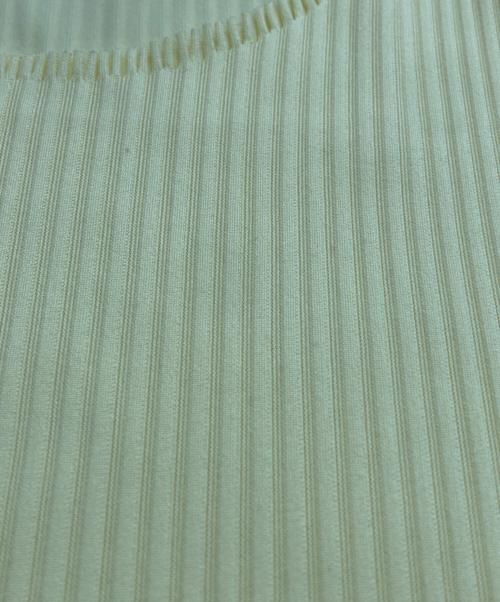 PLEATS PLEASE（プリーツプリーズ）PLEATS PLEASE (プリーツプリーズ) ノースリーブプリースカットソー イエロー サイズ:34の古着・服飾アイテム