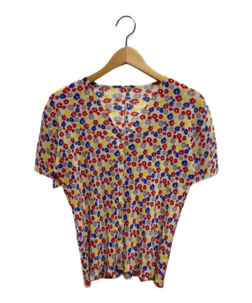 PLEATS PLEASE（プリーツプリーズ）PLEATS PLEASE (プリーツプリーズ) プリーツブラウス マルチカラー サイズ:3の古着・服飾アイテム