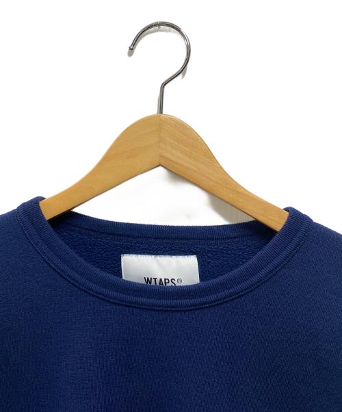 WTAPS（ダブルタップス）WTAPS (ダブルタップス) BLANK CREW NECK COPO ネイビー サイズ:Ｘ01の古着・服飾アイテム