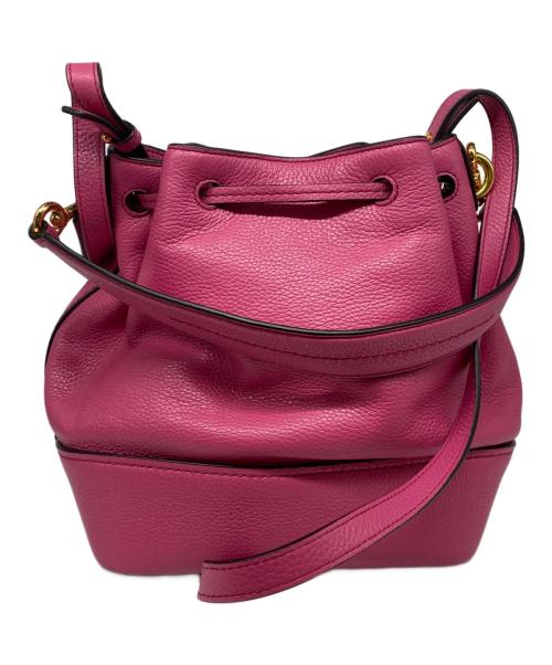 MARC JACOBS（マークジェイコブス）MARC JACOBS (マーク ジェイコブス) LOCK THAT BUCKET ショッキングピンクの古着・服飾アイテム