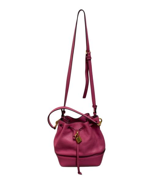 MARC JACOBS（マークジェイコブス）MARC JACOBS (マーク ジェイコブス) LOCK THAT BUCKET ショッキングピンクの古着・服飾アイテム