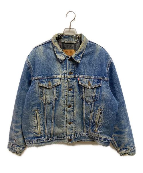 LEVI'S（リーバイス）LEVI'S (リーバイス) 裏地ブランケットデニムジャケット インディゴ サイズ:48の古着・服飾アイテム