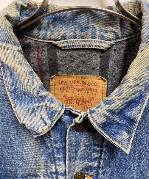 LEVI'S（リーバイス）LEVI'S (リーバイス) 裏地ブランケットデニムジャケット インディゴ サイズ:48の古着・服飾アイテム