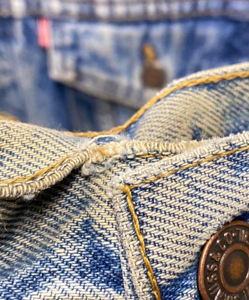 LEVI'S（リーバイス）LEVI'S (リーバイス) 裏地ブランケットデニムジャケット インディゴ サイズ:48の古着・服飾アイテム