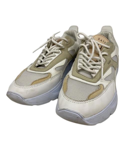 D.A.T.E.（デイト）D.A.T.E. (デイト) FUGA スニーカー ベージュ サイズ:24.5㎝の古着・服飾アイテム