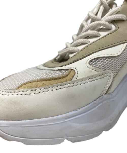 D.A.T.E.（デイト）D.A.T.E. (デイト) FUGA スニーカー ベージュ サイズ:24.5㎝の古着・服飾アイテム