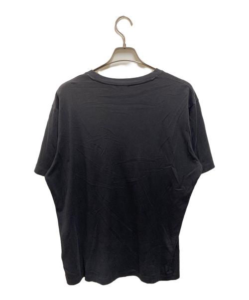 DIESEL（ディーゼル）DIESEL (ディーゼル) ロゴ刺繍Tシャツ ブラック サイズ:Ⅼの古着・服飾アイテム