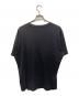 DIESEL (ディーゼル) ロゴ刺繍Tシャツ ブラック サイズ:Ⅼ：3500円