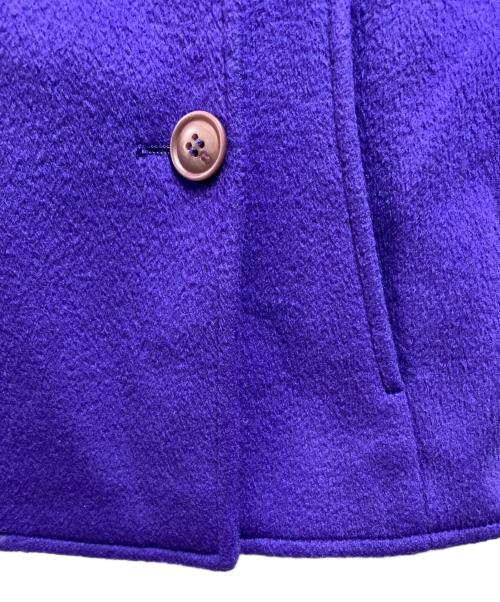 GUCCI（グッチ）GUCCI (グッチ) ダブルブレストジャケット パープル サイズ:38の古着・服飾アイテム