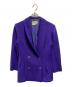 GUCCI（グッチ）の古着「ダブルブレストジャケット」｜パープル