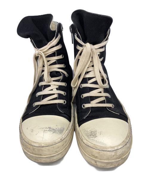 DRKSHDW（ダークシャドウ）DRKSHDW (ダークシャドウ) ハイカットスニーカー ブラック サイズ:41の古着・服飾アイテム