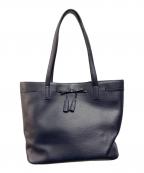 Den HAMANOデンハマノ）の古着「monnaトートバッグ」｜ネイビー