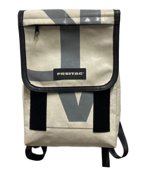 FREITAG（フライターグ）FREITAG (フライターグ) フューリーリュック ホワイト×グレーの古着・服飾アイテム