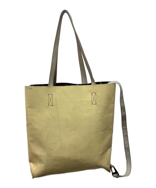 FREITAG（フライターグ）FREITAG (フライターグ) JULIAN トートバッグ アイボリー×ブラックの古着・服飾アイテム