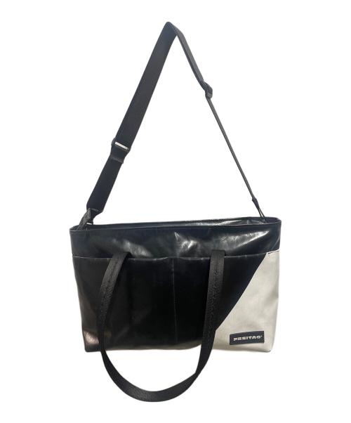 FREITAG（フライターグ）FREITAG (フライターグ) スターリントートバッグ ブラック×ホワイトの古着・服飾アイテム