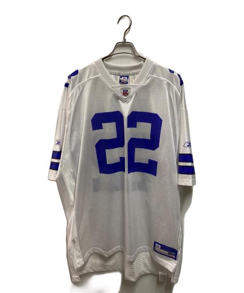 NFL（エヌエフエル）NFL (エヌエフエル) フットボーズジャージカットソー ホワイト サイズ:2XLの古着・服飾アイテム