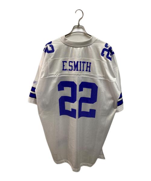 NFL（エヌエフエル）NFL (エヌエフエル) フットボーズジャージカットソー ホワイト サイズ:2XLの古着・服飾アイテム