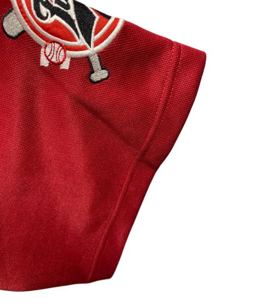 FUBU（フブ）FUBU (フブ) ベースボールゲームシャツ レッド サイズ:Mの古着・服飾アイテム