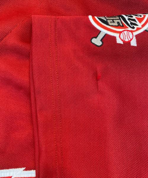 FUBU（フブ）FUBU (フブ) ベースボールゲームシャツ レッド サイズ:Mの古着・服飾アイテム