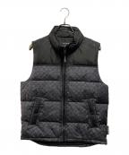 COACHコーチ）の古着「シグネチャー ダウン ベスト」｜ブラック